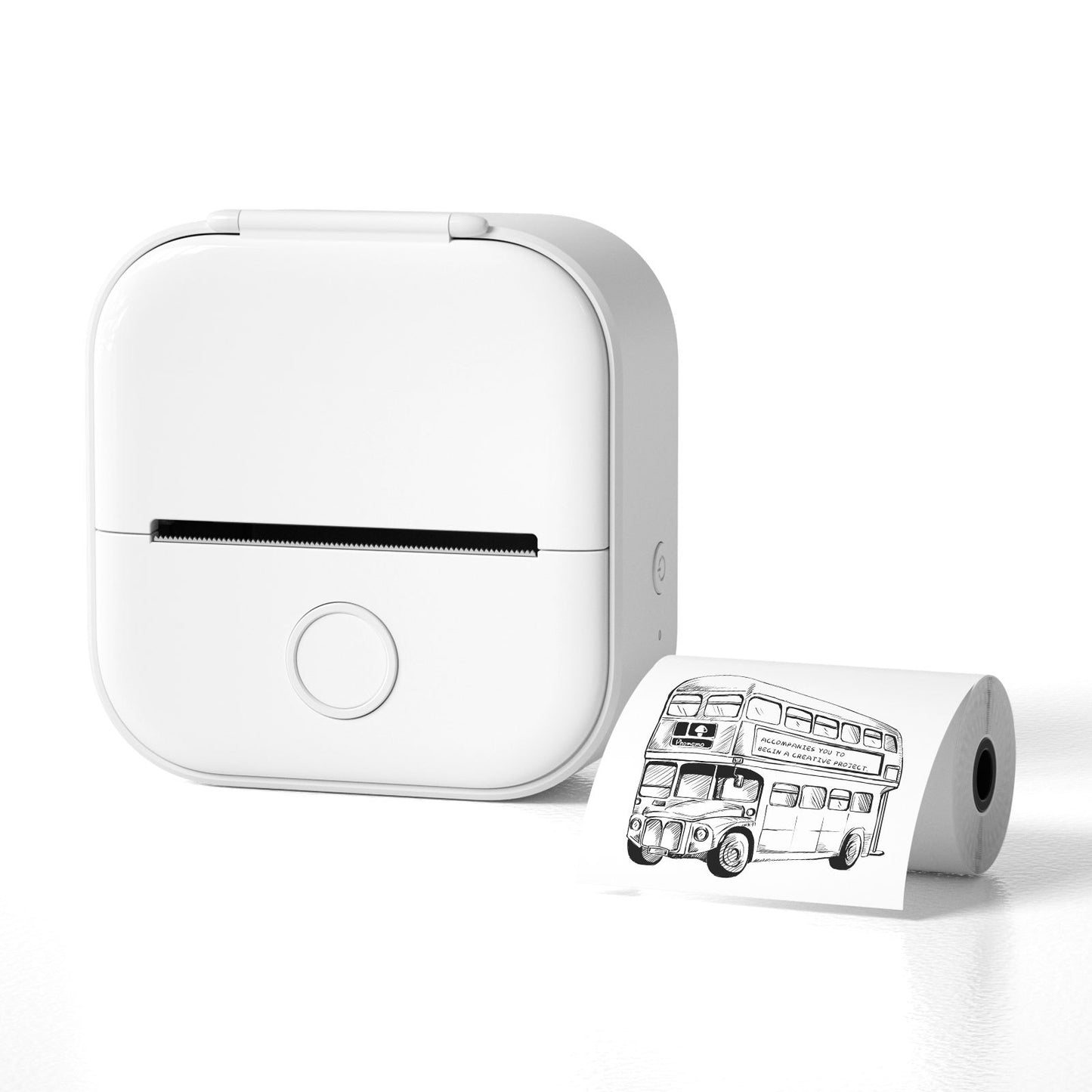Mini Sticker Printer - T02 Small Thermal Printer for Phone, Portable Wireless Printer